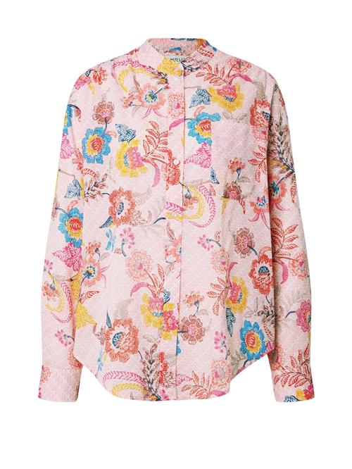 Molly BRACKEN Bluse  blå / curry / pink / lyserød