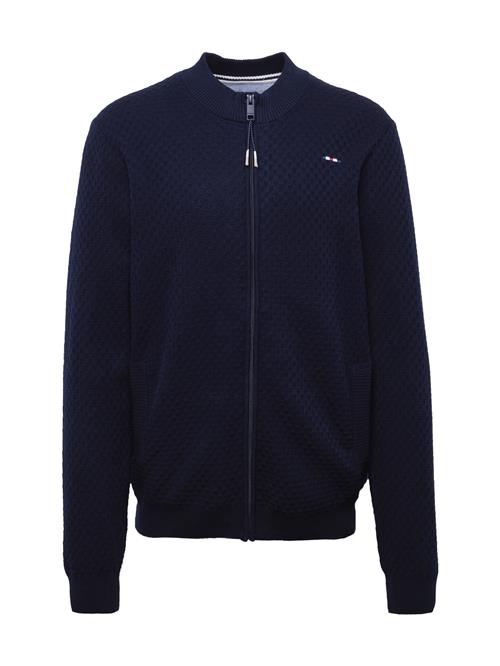 FQ1924 Sweatjakke 'Kyle'  navy / rød / hvid