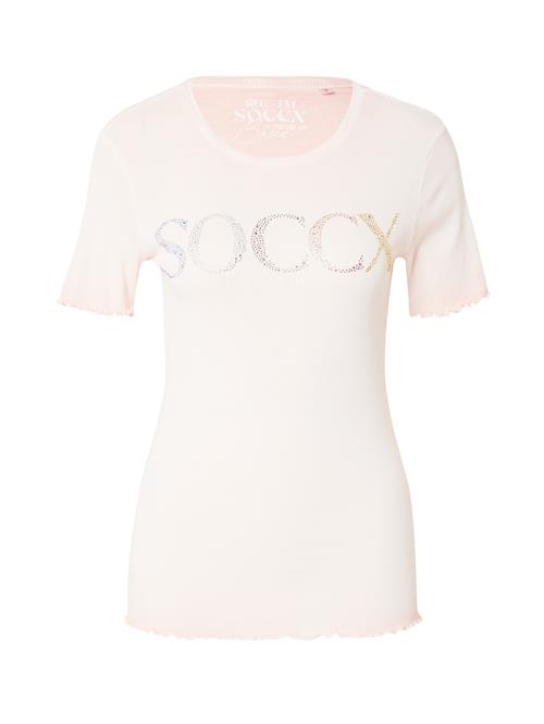 Se Soccx Shirts 'HO:LLY'  blå / guld / orange / sølv ved About You