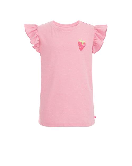 WE Fashion Bluser & t-shirts  grøn / lys pink