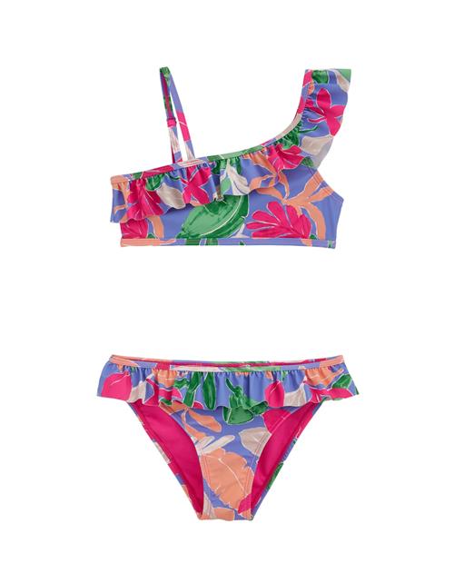 Se WE Fashion Bikini  blå / grøn / orange / fuchsia ved About You