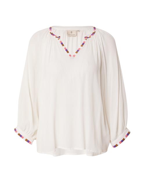 Peppercorn Bluse 'Sinna'  brun / lilla / offwhite