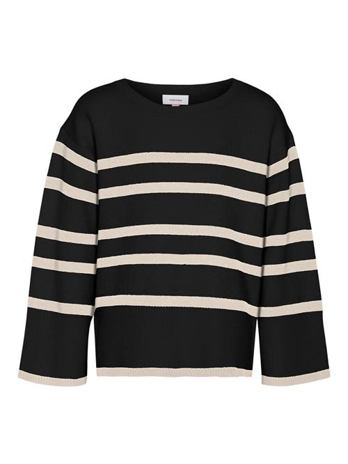 Se Vero Moda Girl Pullover 'VMSABA'  ecru / sort ved About You