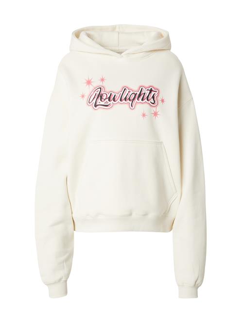 Se Low Lights Studios Sweatshirt  ecru / pink / sort / offwhite ved About You