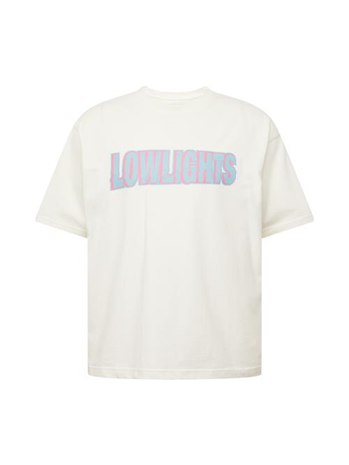 Se Low Lights Studios Bluser & t-shirts 'WAVES'  ecru / lyseblå / pink ved About You