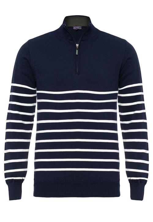 Felix Hardy Pullover  navy / hvid