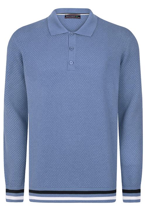 Felix Hardy Pullover  indigo / sort / hvid