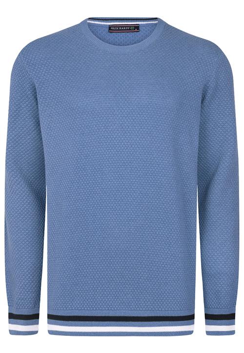 Felix Hardy Pullover  indigo / sort / hvid