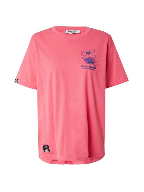 Sublevel Shirts  blå / pink