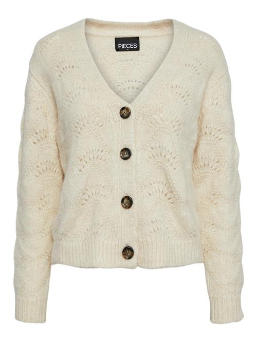 PIECES Cardigan 'Bibbi'  naturhvid