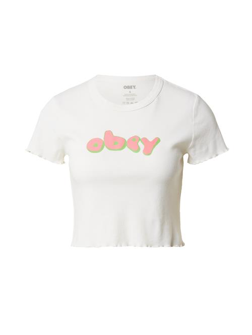 Se Obey Shirts  lysegrøn / lys pink / hvid ved About You