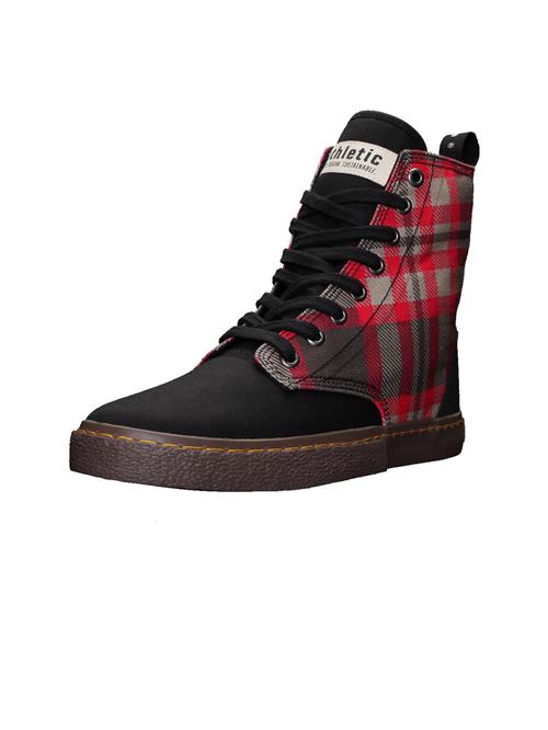 Se Ethletic Sneaker high 'Fair Brock'  rød / sort ved About You