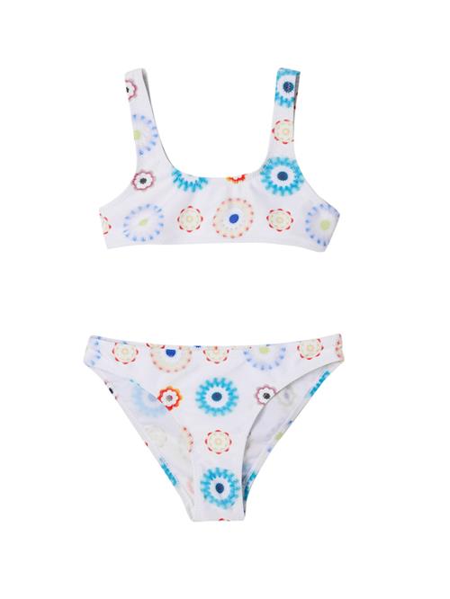 Se Desigual Bikini  azur / lyseblå / gul / orange / hvid ved About You