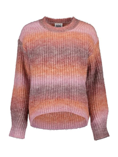 BLUE SEVEN Pullover  rustbrun / bær / lys pink