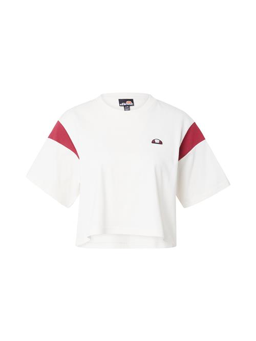 Se ELLESSE Shirts 'Derpy'  rød / offwhite ved About You