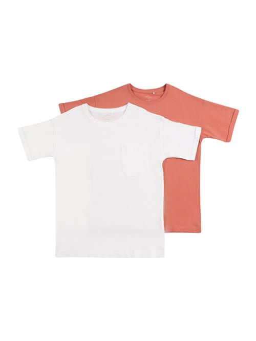 NAME IT Bluser & t-shirts 'NKFVITENNA'  rosé / hvid