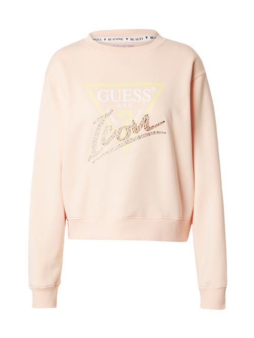 GUESS Sweatshirt  gul / fersken / hvid