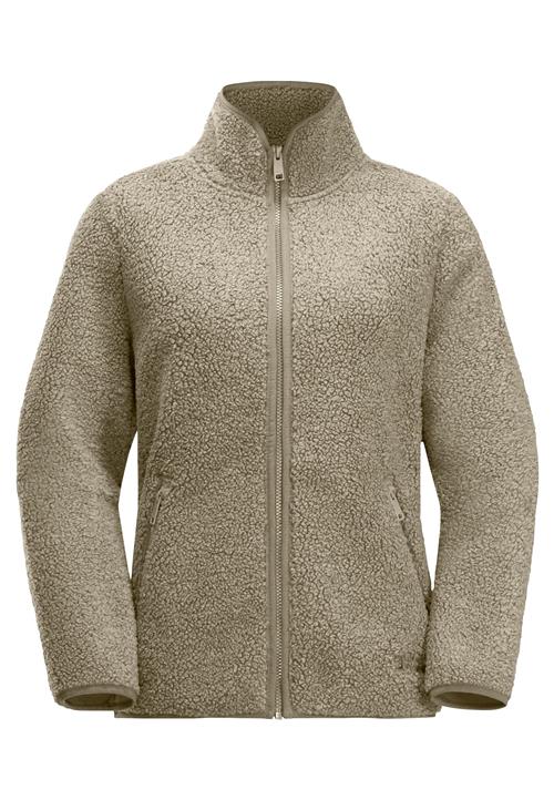 JACK WOLFSKIN Overgangsjakke 'High Curl'  pastelgul