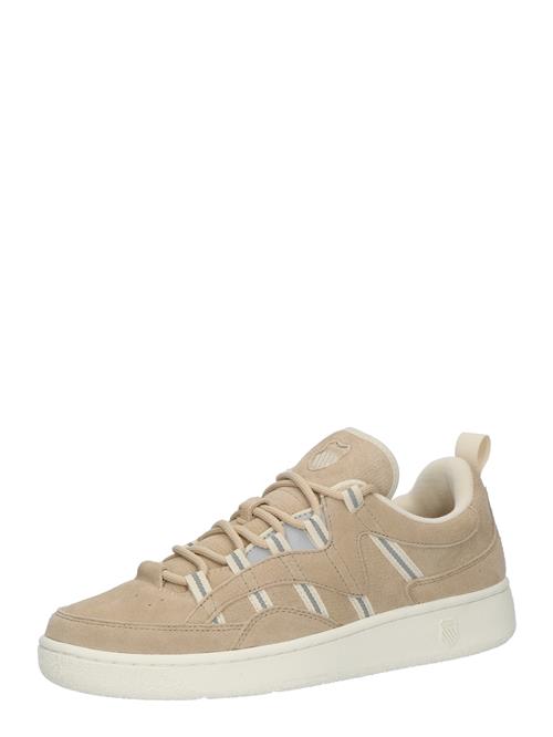 Se K-SWISS Sneaker low 'SLAMM 99'  beige / lysebeige / blue denim ved About You