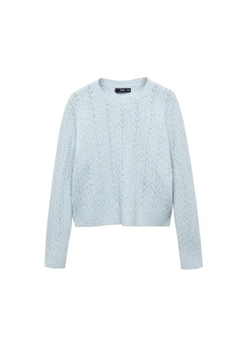 Se MANGO Pullover 'Billy'  pastelblå ved About You