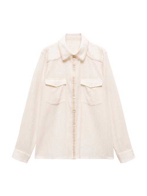 Se MANGO Bluse 'Bonnie'  offwhite ved About You