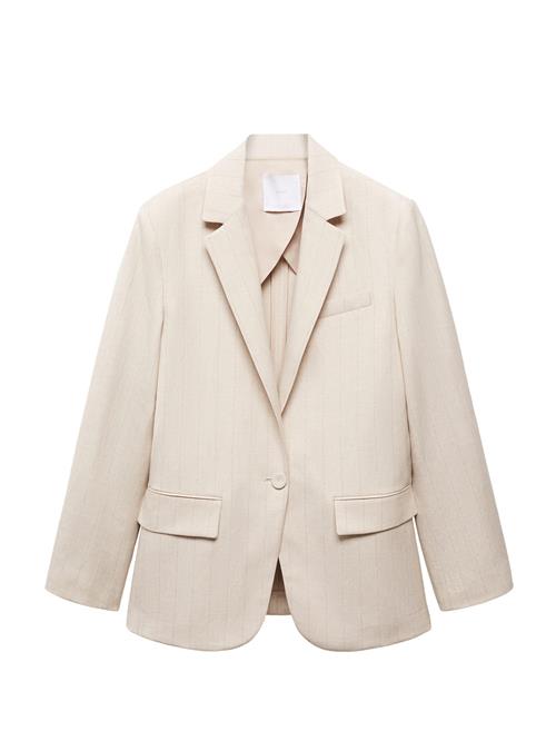 MANGO Blazer 'GINA'  grå / pudder