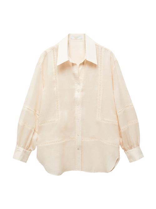 MANGO Bluse 'Sonia'  beige