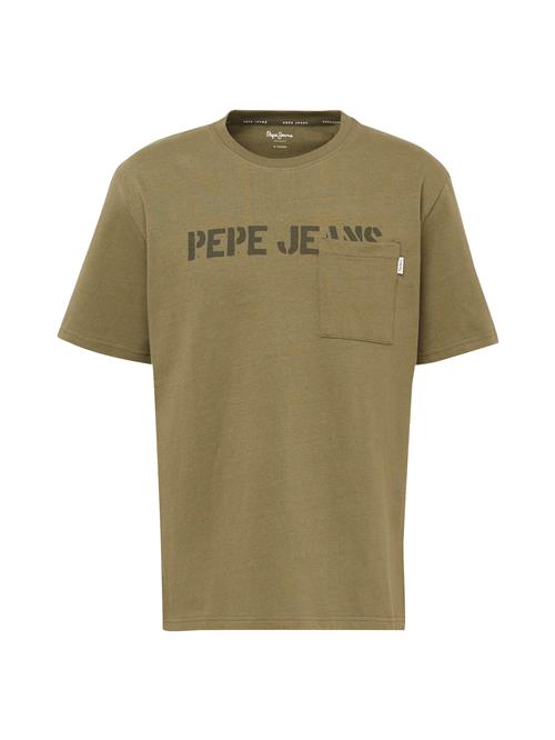 Pepe Jeans Bluser & t-shirts 'COSBY'  khaki / hvid