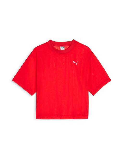 PUMA Shirts 'DARE TO'  rød / hvid