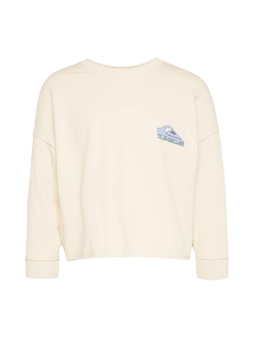 QUIKSILVER Sweatshirt  beige / lyseblå