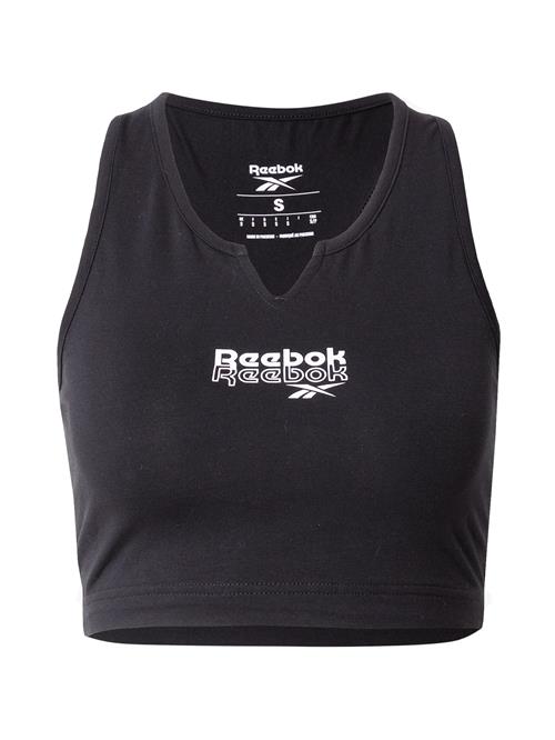 Reebok Sportsoverdel  sort / hvid