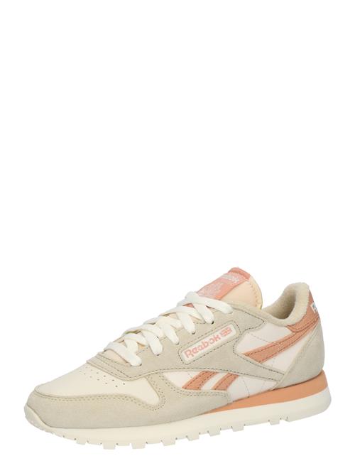 Se Reebok Sneaker low 'Classic'  beige / lysebeige / pastelorange ved About You