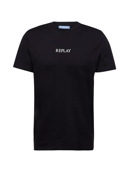 REPLAY Bluser & t-shirts  sort / offwhite