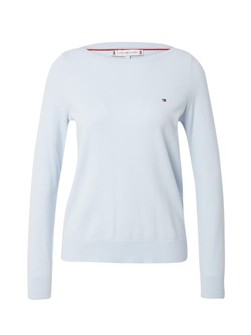 Se TOMMY HILFIGER Pullover  navy / lyseblå / knaldrød / hvid ved About You