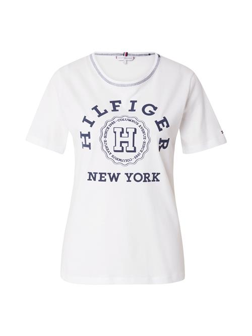 Se TOMMY HILFIGER Shirts 'VARSITY'  navy / hvid ved About You