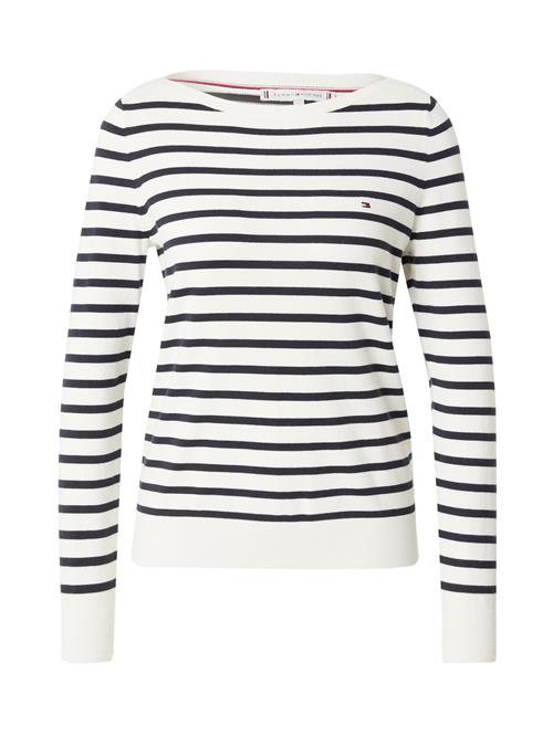 Se TOMMY HILFIGER Pullover  navy / rød / hvid ved About You