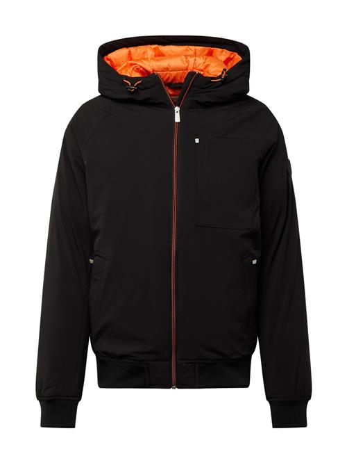 SCOTCH & SODA Overgangsjakke  neonorange / sort