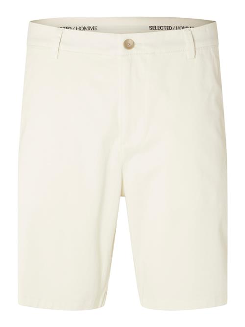 SELECTED HOMME Lærredsbukser 'BILL'  creme