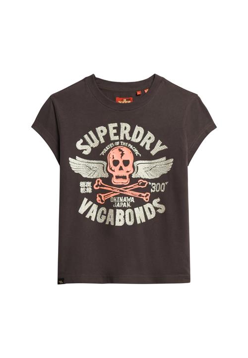 Se Superdry Shirts  mørkebrun / sølvgrå / rosé ved About You