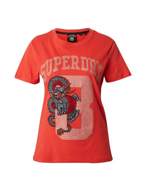 Se Superdry Shirts 'Chinese New Year'  blå / grå / rød ved About You