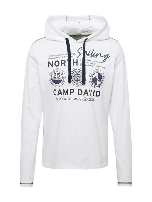 CAMP DAVID Bluser & t-shirts  marin / sort / hvid