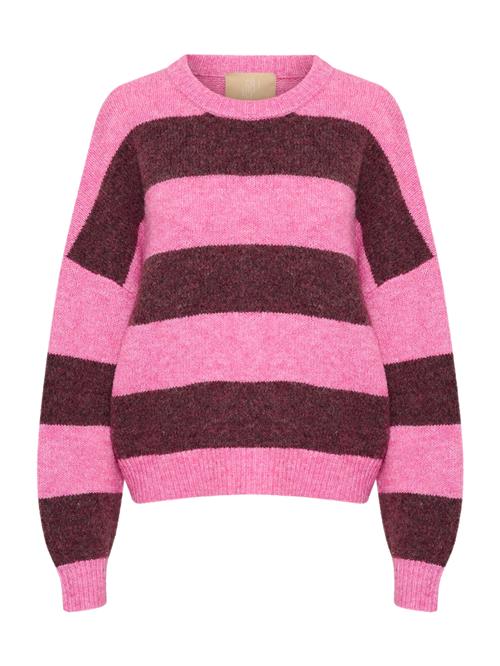 Se CULTURE Pullover 'Kimmy'  pink-meleret / bordeaux ved About You