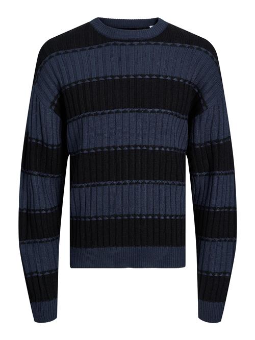 Se JACK & JONES Pullover 'LUCA'  mørkeblå / sort ved About You