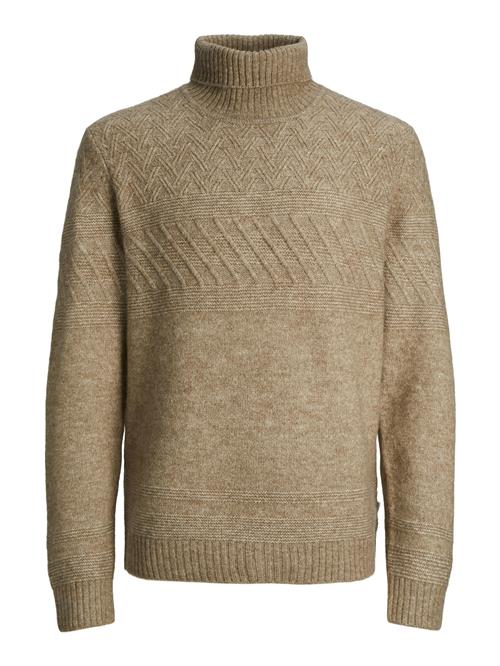 JACK & JONES Pullover 'Milo'  mørkebeige