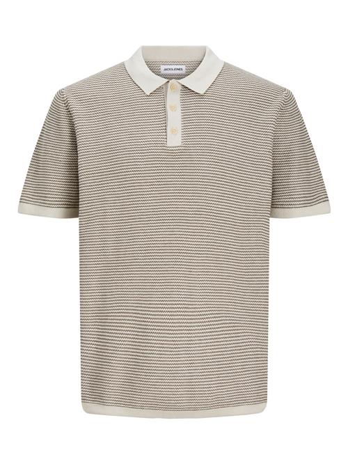 JACK & JONES Pullover 'Lucas'  creme / grå