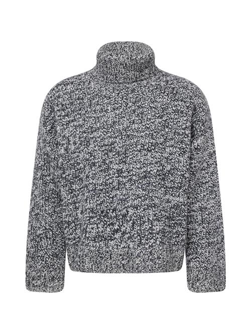 WEEKDAY Pullover 'Cypher'  grå / sort / hvid