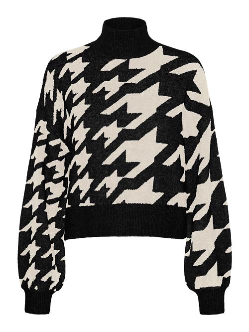 VERO MODA Pullover 'MIRA'  creme / sort