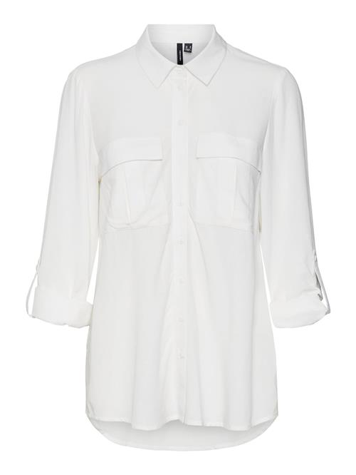 VERO MODA Bluse 'VILMA'  hvid