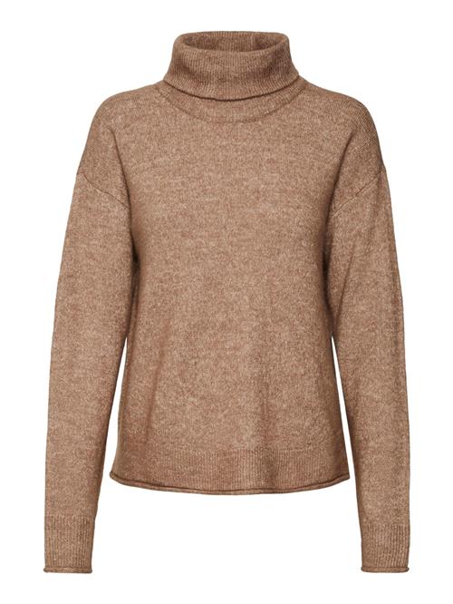 Se VERO MODA Pullover 'VMKaden'  brun-meleret ved About You