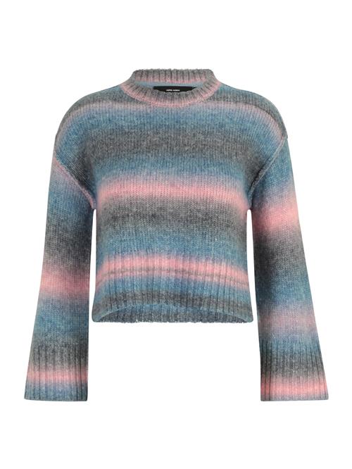 Se VERO MODA Pullover 'AQUA'  marin / azur / gammelrosa ved About You